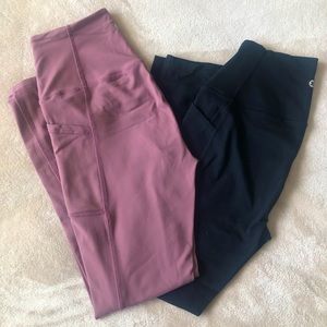 RBX Yoga Cropped Leggings w/ Pockets. Size Small.